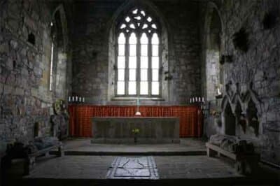 Iona Abbey altar