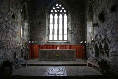 Iona Abbey altar