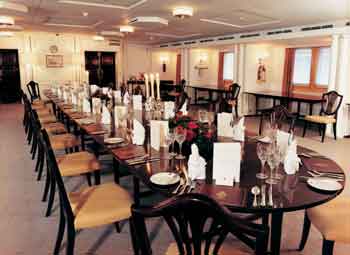 Royal Yacht Britannia dining room