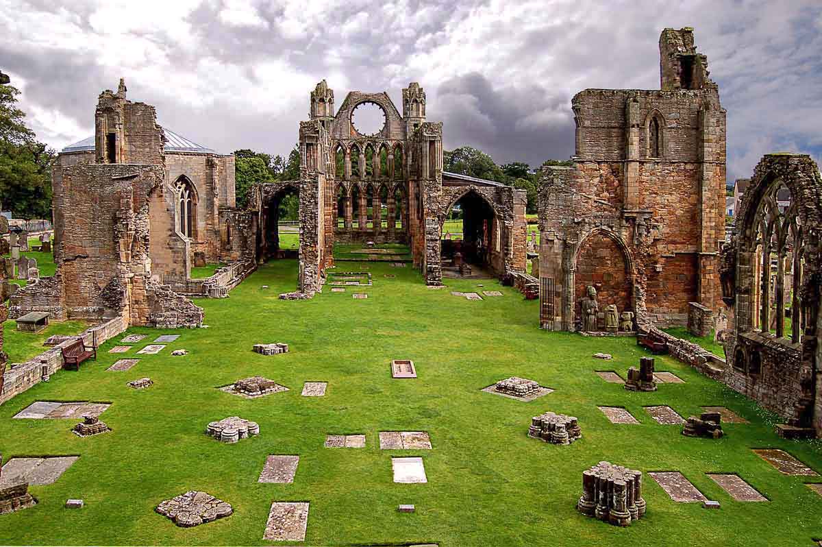 Elgin Cathedral played an important part in the story of King Macbeth