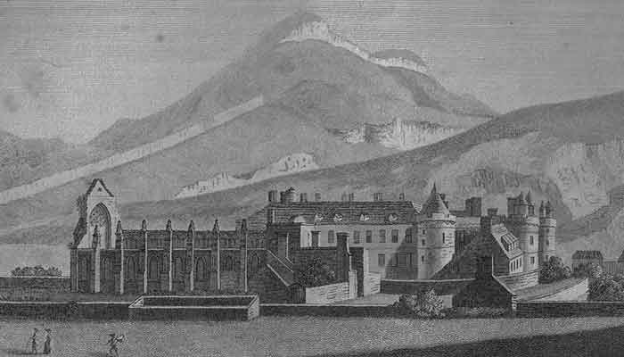 Holyrood Palace and abbey