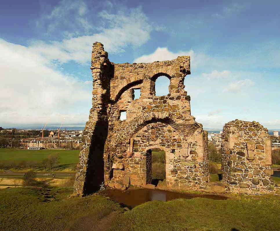 St anthony's chapel Holyrood Park