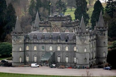 Inveraray Castle part of the history of Inveraray