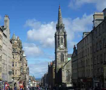 the 1861 census revealed terrible condition on Edinburgh's Royal Mile