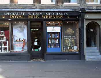 Where to buy Scotch whisky in Edinburgh