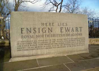 Places in Edinburgh connected to Sir Walter Scott. Ensign Ewart
