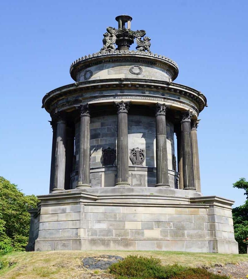 Edinburgh monuments, Robert Burns 