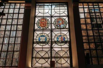 Magdalen Chapel stained glass