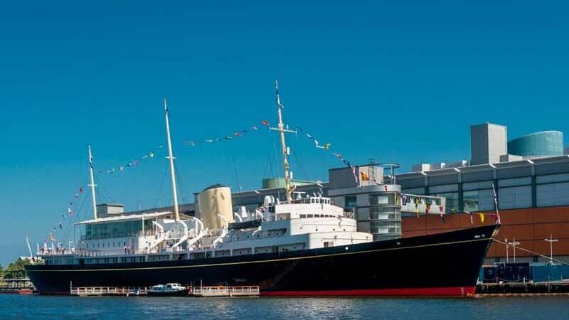 was the royal yacht britannia used in the falklands war