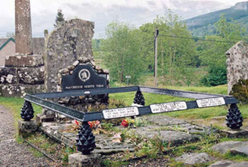 Trossachs: Rob Roy's grave