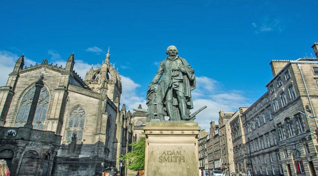 Adam Smith in Edinburgh