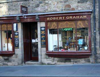 Robert Graham whisky, edinburgh